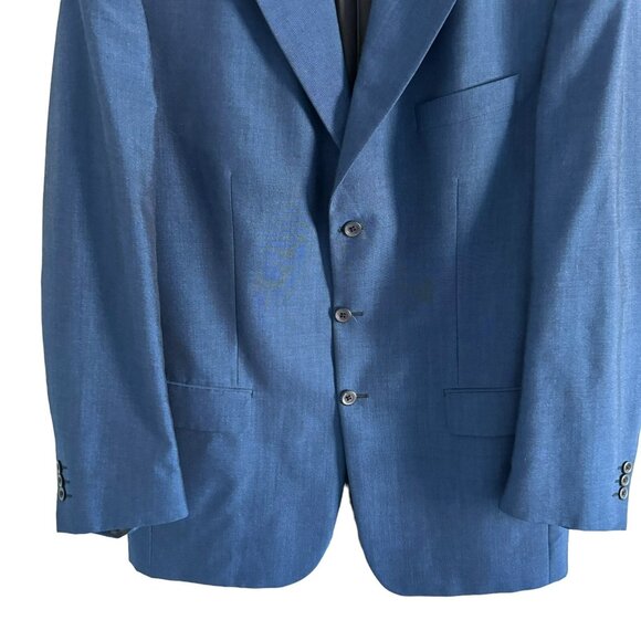 Gordons By Stratford jacket size 42Tall blue men jacket blazer - Picture 6 of 12